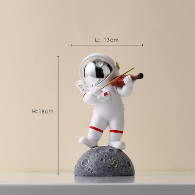 Figuras Decorativas Nórdicas de Astronauta en Resina - Image 5