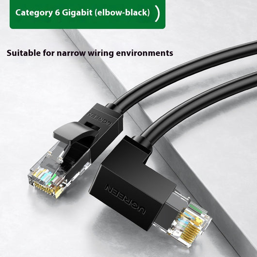 Cable de Red Gigabit Categoría 6 Verde de Alto Rendimiento - Image 10