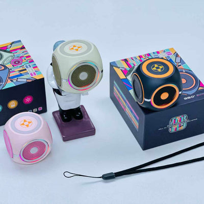 Parlante Bluetooth Giratorio con Bajos Profundos y Tecnología Anti-estrés - Image 10