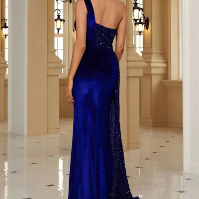 Vestido de Noche Strapless Elegante - Image 9