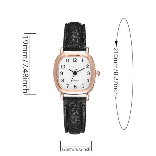 Reloj para Mujer en Acero Inoxidable con Correa de Cuero Sintético - Image 11