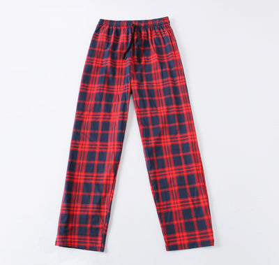 Pantalones de Dormir de Algodón con Cuadros para Hombre - Image 8