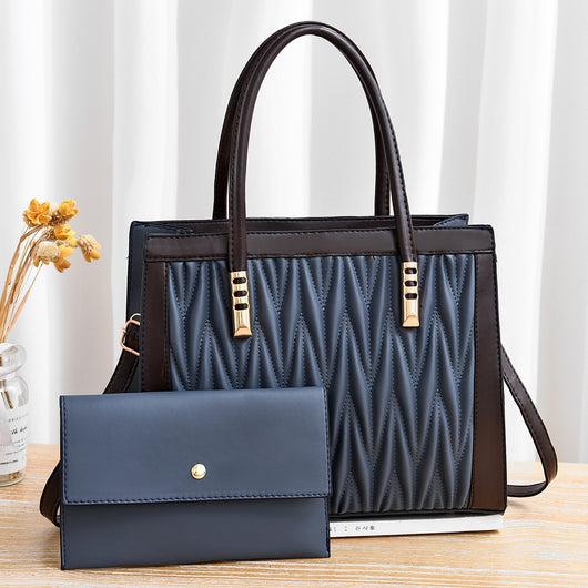Bolso Mensajero de Moda Simple con Gran Capacidad para Mujer