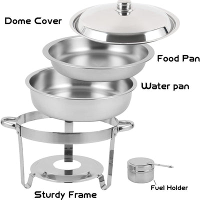 Estufa de Comedor Autosservicio de Acero Inoxidable Desmontable - Image 12