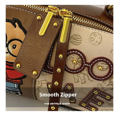 Bolsa de Hombro con Diseño Cartoon Acolchada - Image 8
