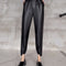 Pantalones Harem de Cuero Elásticos con Temperamento Femenino