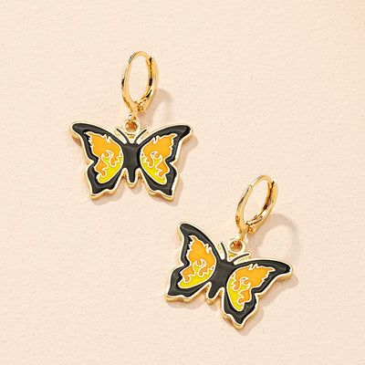 Aretes Colgantes Tres Hongos Dorados para Mujer - Diseño Trendy y Dulce - Image 27