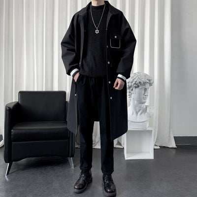 Abrigo Largo Elegante para Hombre Over Knee - Image 4