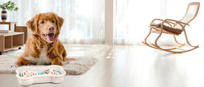 Comedero Lento Antiasfixia para Perros Grandes - Puzzle Interactivo para Alimento Seco y Húmedo - Image 13