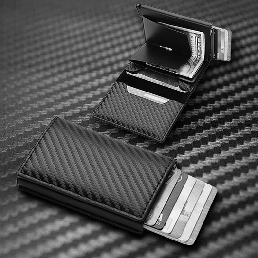 Billetera de Hombre en Fibra de Carbono con Protección RFID y Aluminio - Image 14
