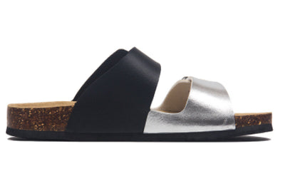 Sandalias de Corcho Planas a Juego para Parejas - Estilo Ins Verano Playa Talla Grande - Image 4