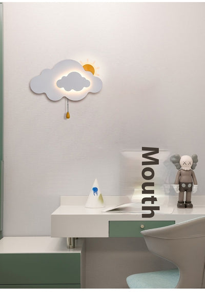 Lámpara de Pared Minimalista Nube Creativa para Dormitorio - Image 15