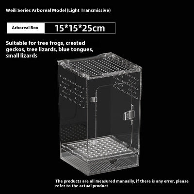 Caja de Alimentación para Reptiles con Alta Permeabilidad Acrílica - Image 10