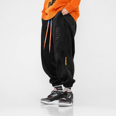 Pantalones de Chándal Casuales de Algodón para Hombre Talla Grande - Image 8