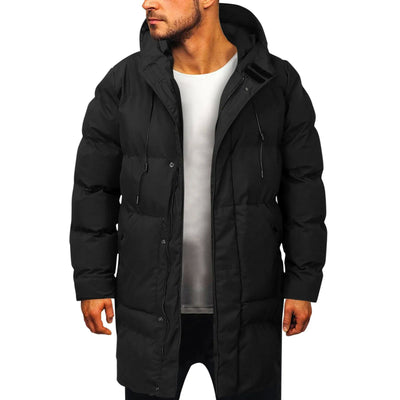 Abrigo Impermeable con Capucha para Hombre - Chaqueta Térmica de Invierno - Image 11