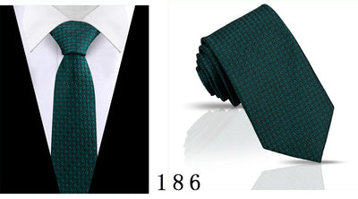 Corbata Casual Ejecutiva de Poliéster Jacquard para Hombre - Image 41