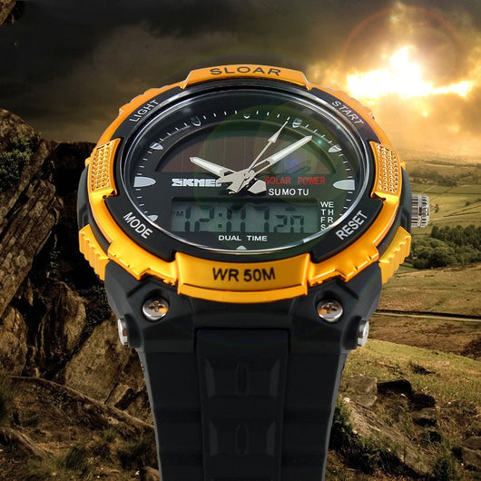 Reloj Solar para Hombre Fashion Resistente al Agua - Image 10