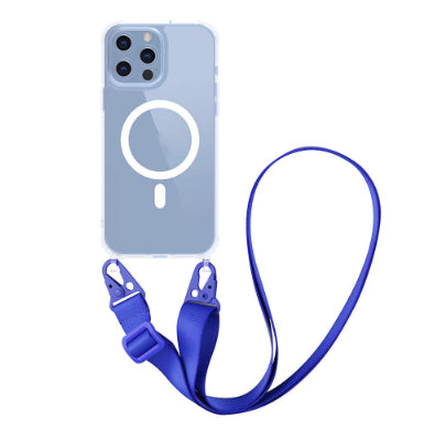 Funda Transparente con Cordón Magnético Desmontable para Celular - Image 12
