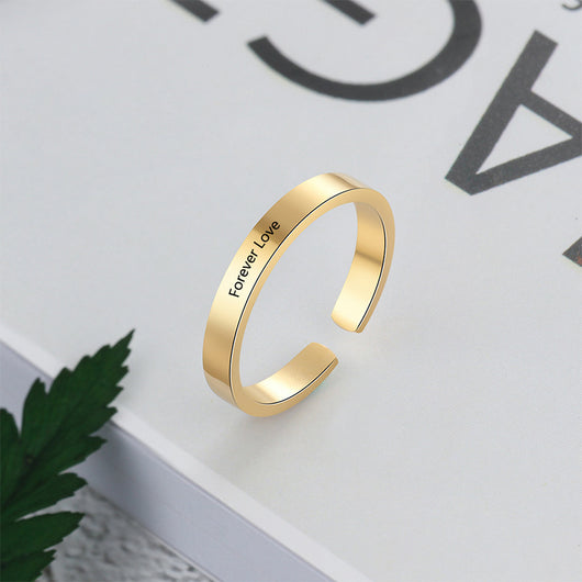 Anillo de Plata Esterlina Brillante Minimalista - Image 13