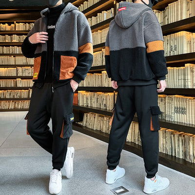 Suéter Hombre Estilo Coreano Oversized Abrigado Casual - Image 14