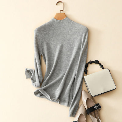 Suéter Cuello Alto Clásico para Mujer - Ajuste Ejecutivo - Image 6