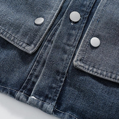 Chaqueta Denim Retro Lavada con Estilo Japonés - Image 27