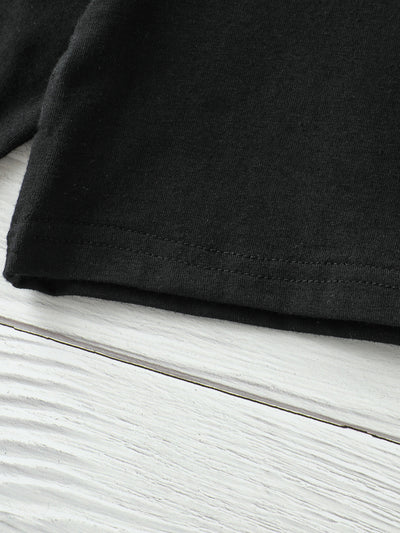 Conjunto Dos Piezas: Suéter Negro Tejido Manga Larga + Pantalón Camuflaje - Image 11