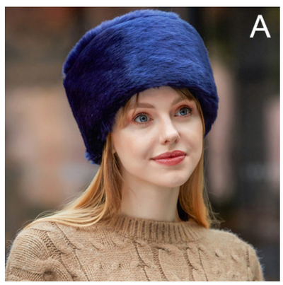Gorro de Piel de Conejo Elegante para Invierno - Estilo Europeo y Americano - Image 14
