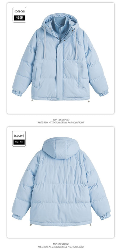 Abrigo Acolchado Reversible Unisex - Chaqueta de Algodón Cálida y Versátil - Image 19