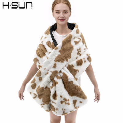 Bufanda Chal de Felpa Premium para Mujer - Image 10