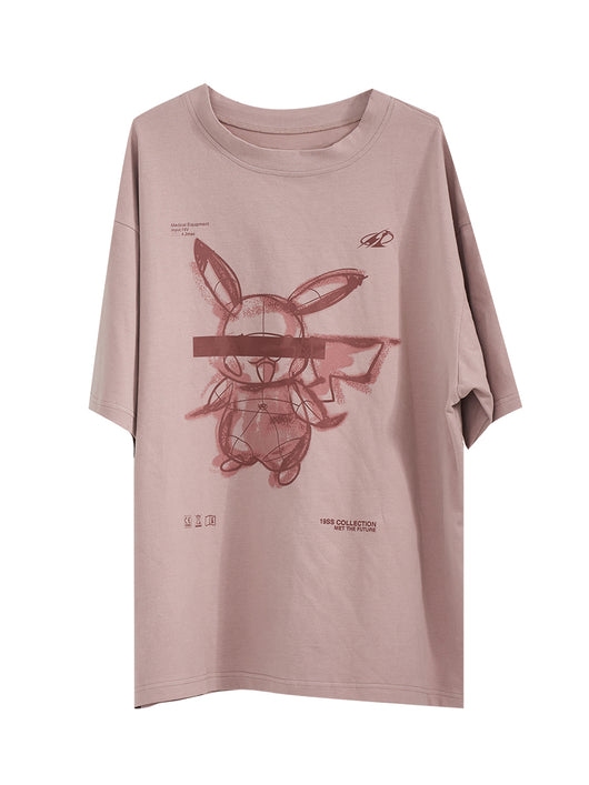 Playera de Algodón Tejida Pintada a Mano para Parejas - Image 8