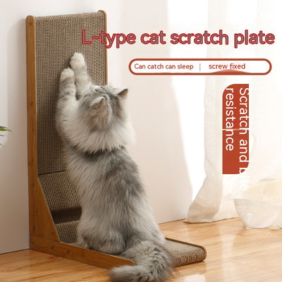 Rascador Vertical para Gatos - Tablero Resistente Anti-desgarro