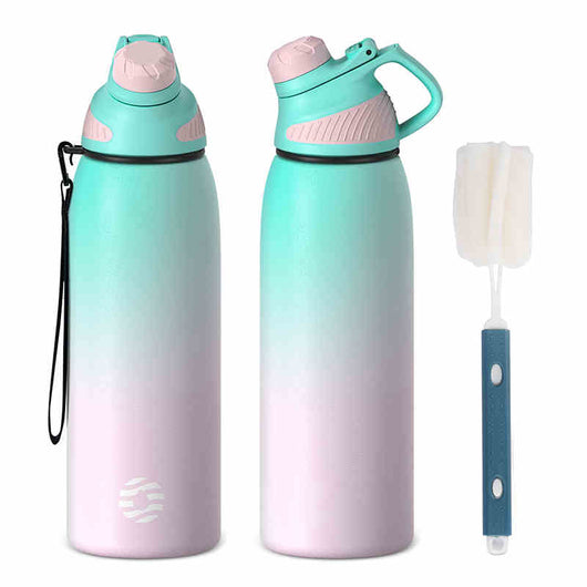 Vaso Deportivo Aislante Portátil de Acero Inoxidable 304 para Niños - Image 9