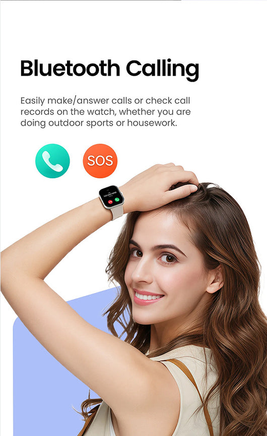 Reloj Inteligente Haylou S6S003 con Bluetooth y Correa de Silicona - Image 12