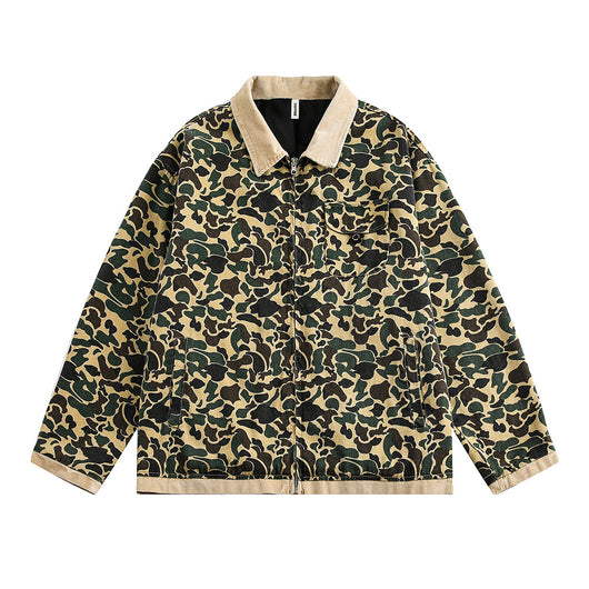 Chaqueta Denim Casual de Primavera y Otoño con Contraste de Colores - Image 16