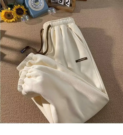 Pantalones Casuales Holgados con Forro Polar Térmico - Image 17