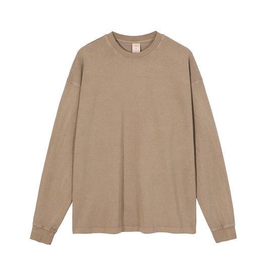 Camiseta Vintage Lavada Oversized de Manga Larga Premium - Image 20