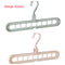 6 Beige 3 Green Set of 9 pcs