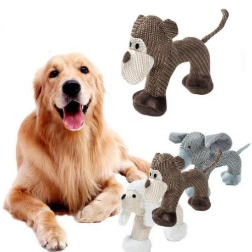 Juguetes Masticables para Perros Pequeños y Grandes - Pato Chirriante Resistente a Mordidas