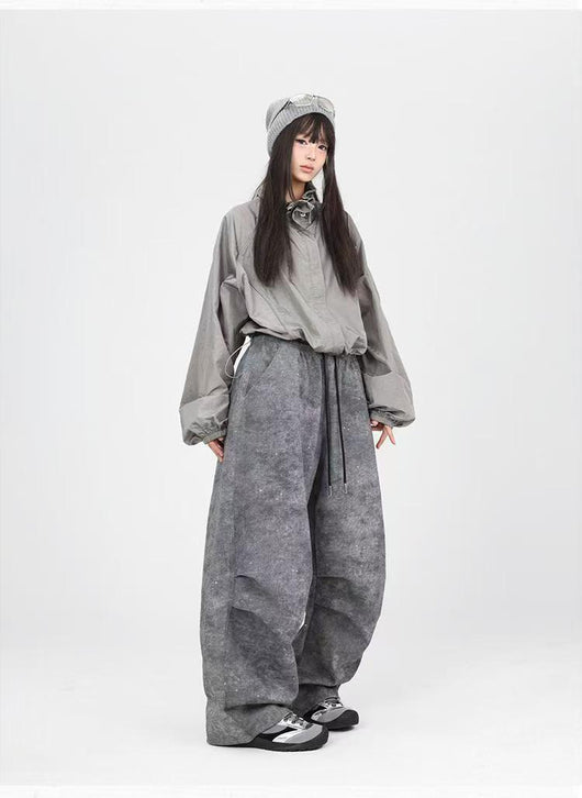 Overoles Retro Gris Carbón para Mujer - Image 7
