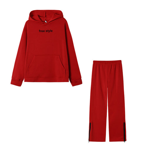 Conjunto Deportivo Casual para Mujer con Capucha de Dos Piezas - Image 3
