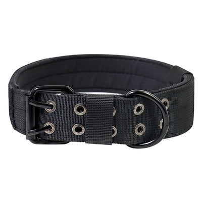 Collar Táctico Ajustable para Perros con Anilla Metálica y Hebilla Resistente - Image 5