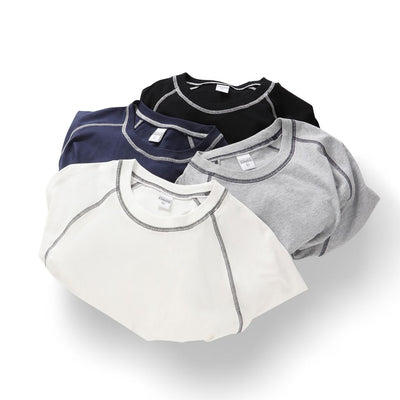 Playera Raglan Hombre con Costuras Decorativas y Cuello Redondo - Image 3