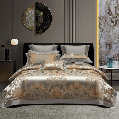 Juego de Cama Jacquard de Precisión Silk Town - 4 Piezas - Image 7