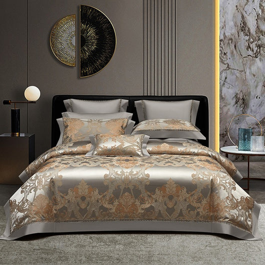 Juego de Cama Jacquard de Precisión Silk Town - 4 Piezas - Image 7