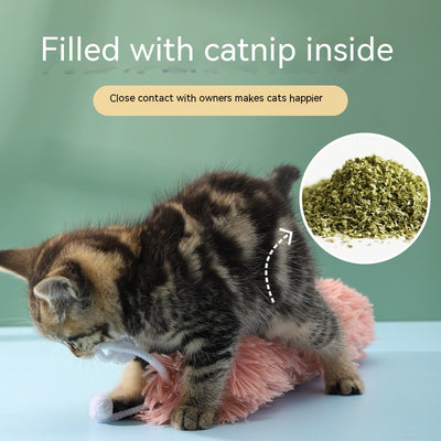 Juguete Interactivo para Gatos - Oruga Sonora Anti-estrés - Image 4