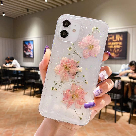 Funda para Celular Floral con Brillo Epoxi - Image 12