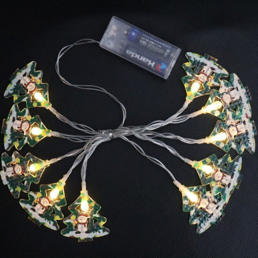 Cadena de Luces LED Multiusos - Árbol de Navidad, Muñeco de Nieve y Decoración Temática - Image 20