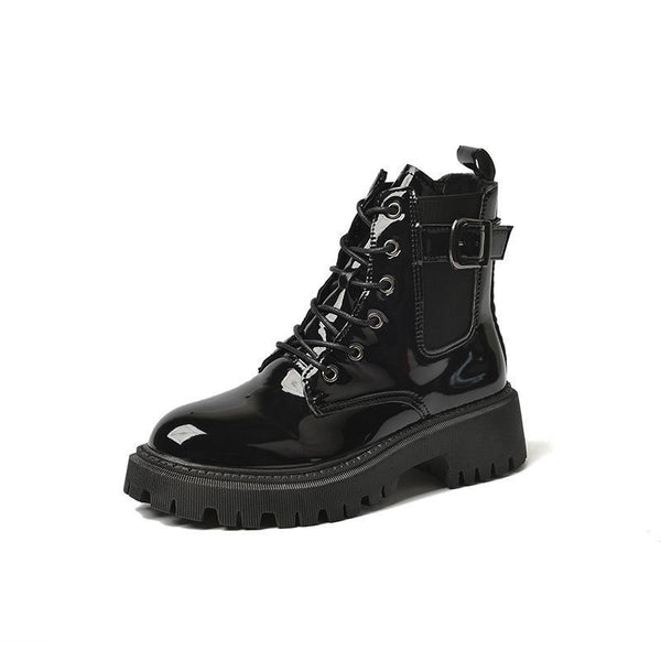 Botas Clásicas Británicas Cómodas con Suela Gruesa - Image 5