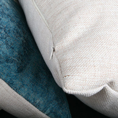 Funda de Almohada Estilo Mediterráneo con Concha Marina, Estrella de Mar y Coral - Image 8